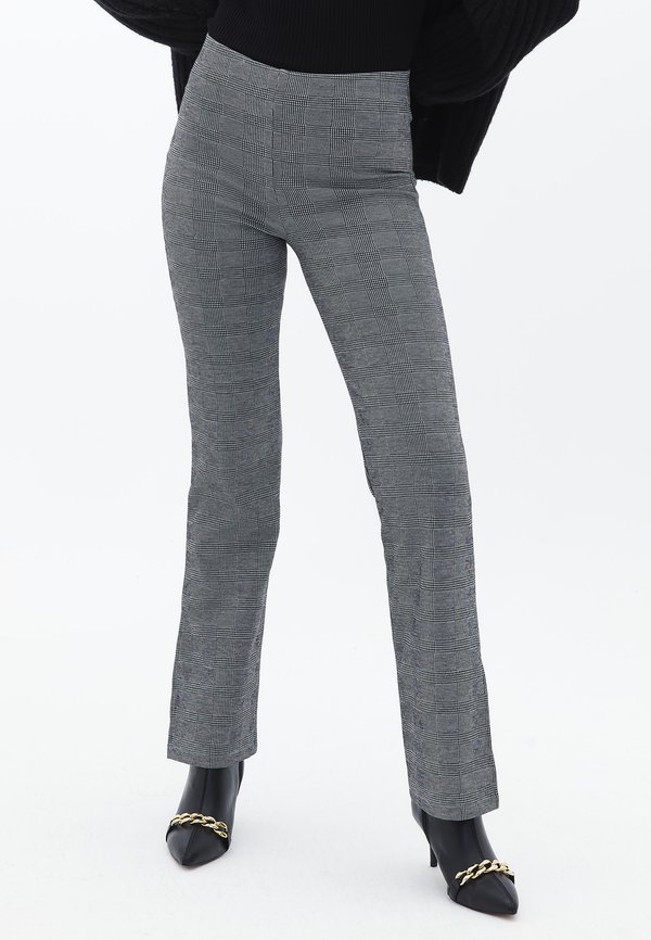 KARIERTE MIT GERADER BEINFORM - Stoffhose - check comb