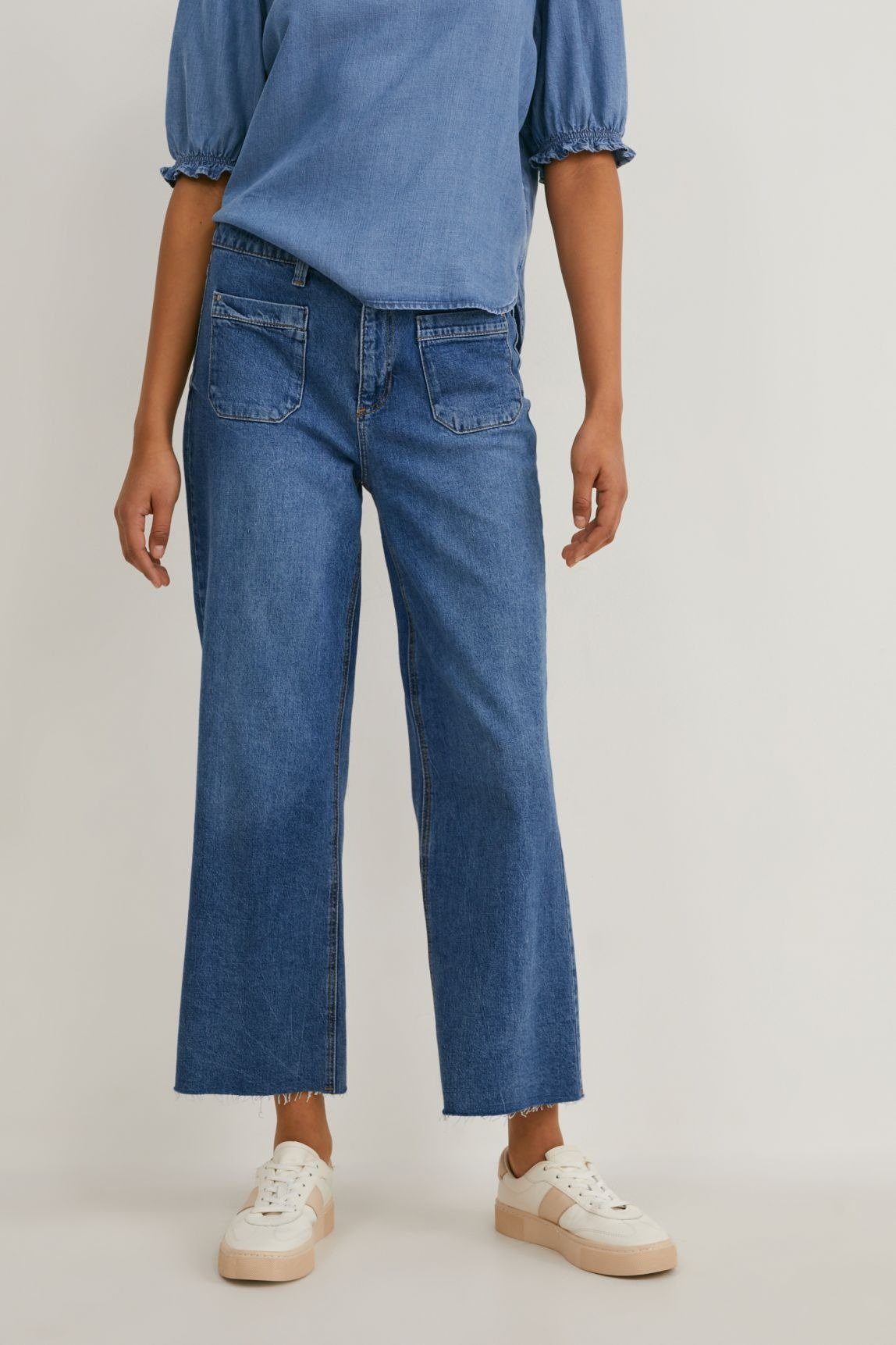 C\u0026A Jeans a zampa - denim-blue/blu denim - Zalando