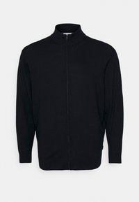 SUPERIOR ZIP THRU JACKET - Casaco de malha - black