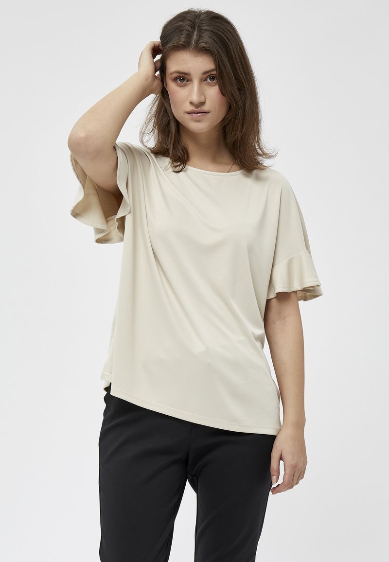 PEPPERCORN PCREETA - Bluza - seedpearl cream