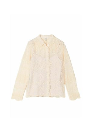 FatFace, LACE 2 IN 1 SHIRT - Chemisier - ivory