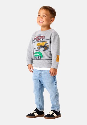 Name it, NAME IT PULLOVER JORGE TONKA SWEATSHIRT - Sweatshirt - grau
