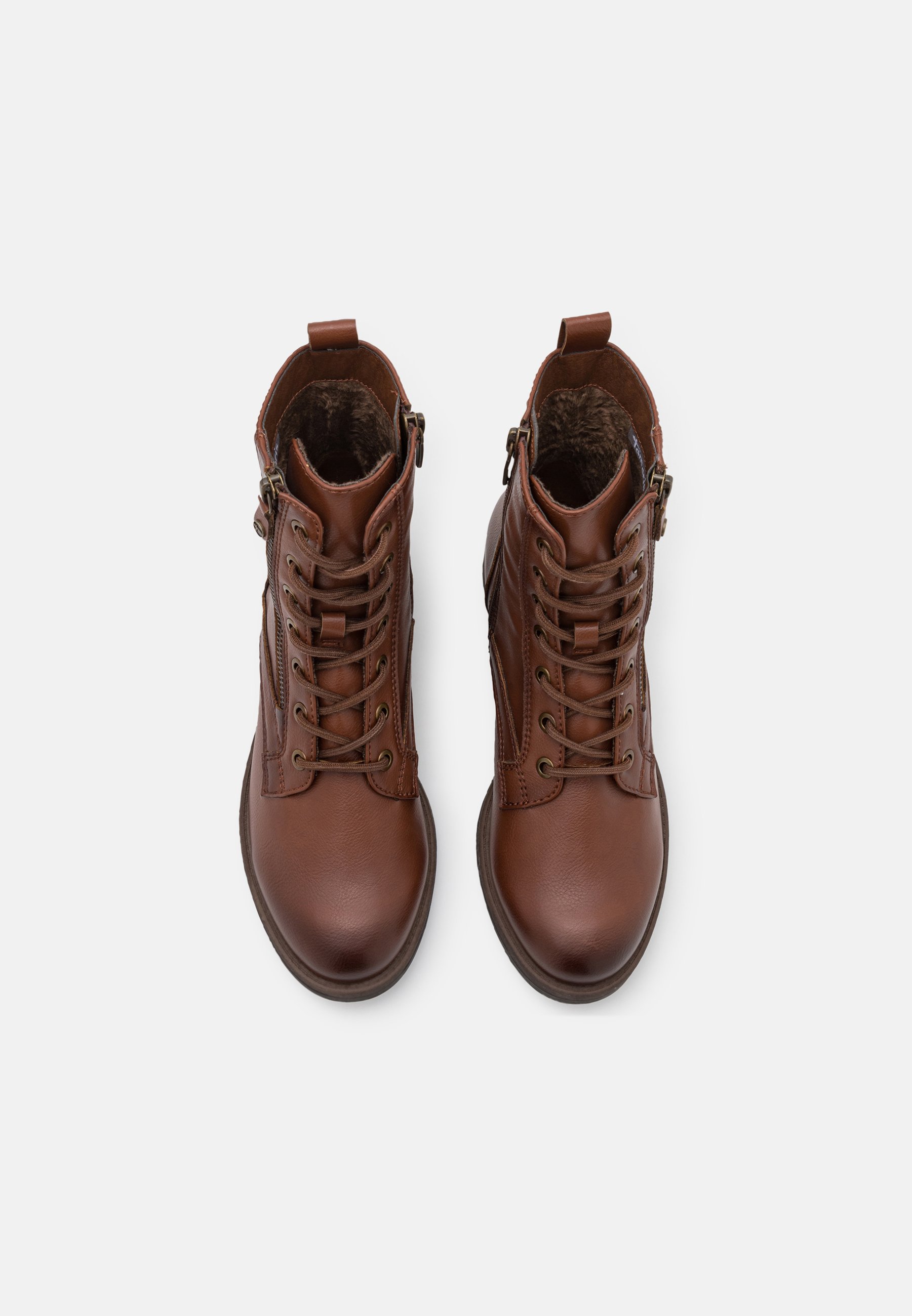 Tamaris Veterboots - cognac - Zalando.nl