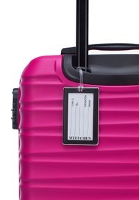 WITTCHEN SMALL SUITCASE WITH LUGGAGE TAG FROM ABS - Trolley - pink