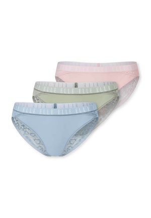 3-PACK - Slip - rose light green light blue