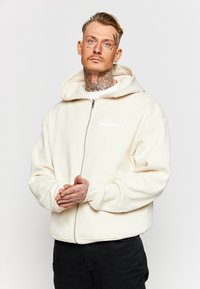 Multiply Apparel Felpa con zip - turtle dove w