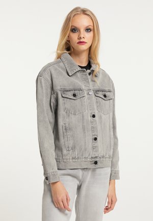 Giacca di jeans - grau