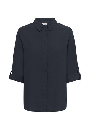 Kaffe Bluza z gumbi - dark blue