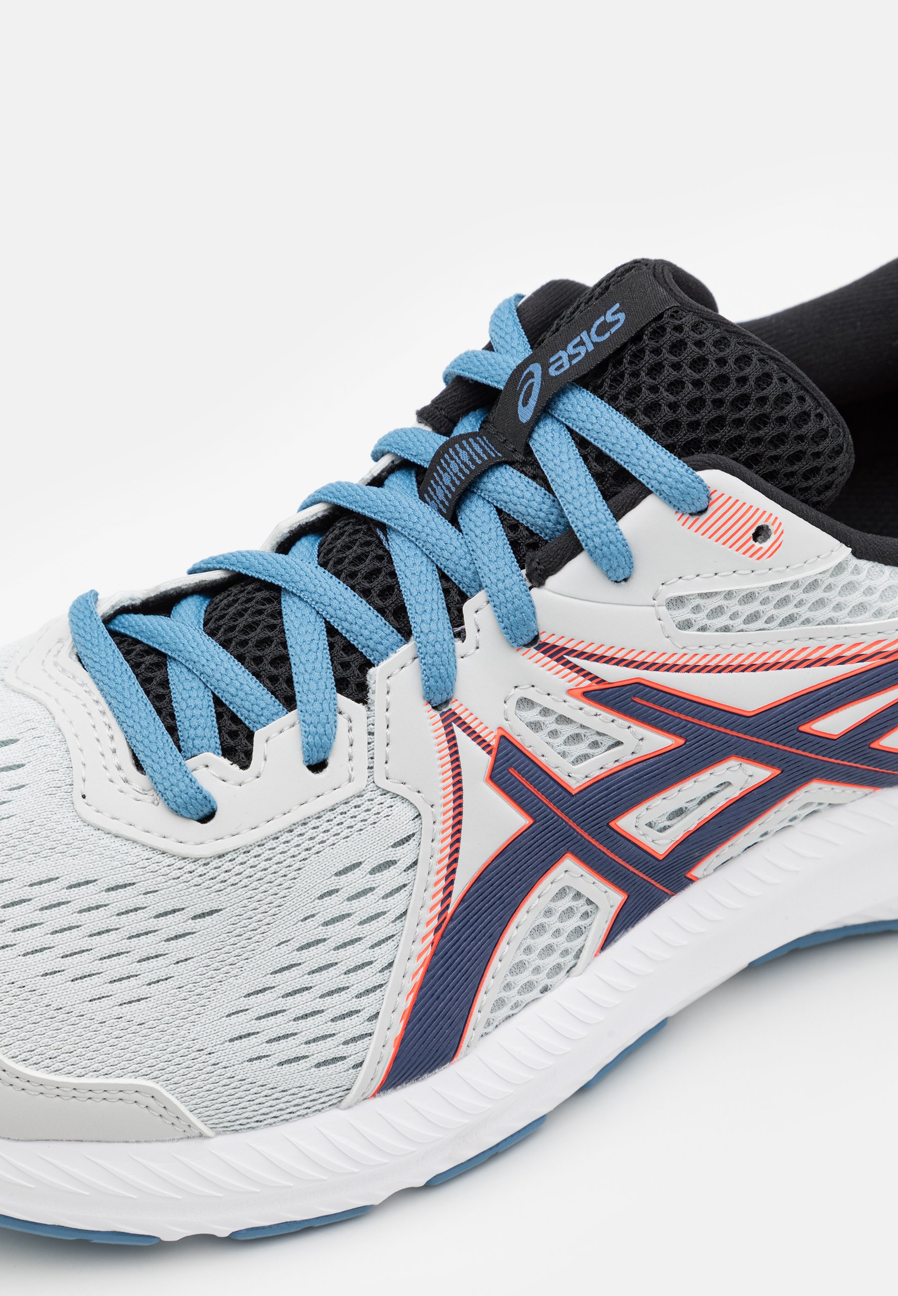 ASICS GEL CONTEND 7 - Hardloopschoenen neutraal - glacier grey/thunder  blue/grijs - Zalando.nl