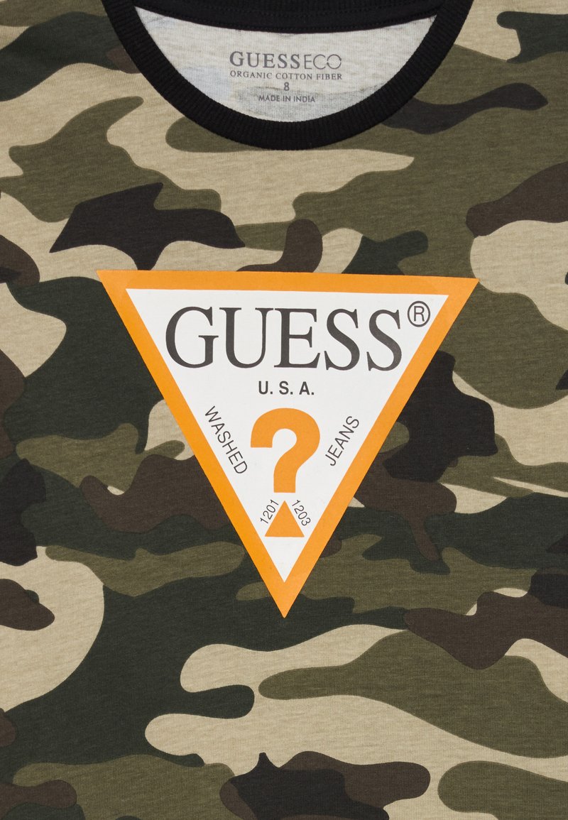 Haut à Manches Longues Multicolore GUESS - Taille 6 Ans - Neuf Avec étiquettes - Pour Garçon