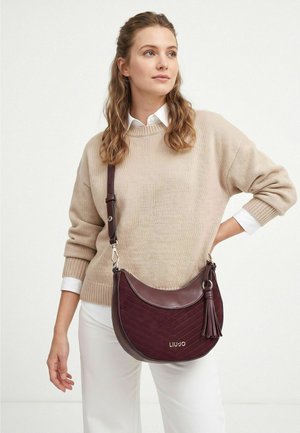 LIU JO, CIRRY SCHULTERTASCHE 24 CM - Schoudertas - red aubergine