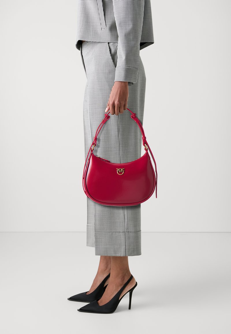 Pinko borsa Handbag Mini Crystal argento
