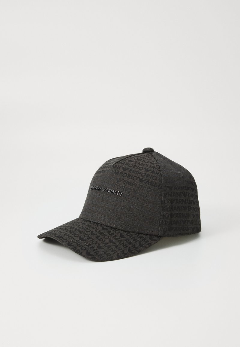 Emporio Armani BASEBALL HAT UNISEX - Cap - bristol black