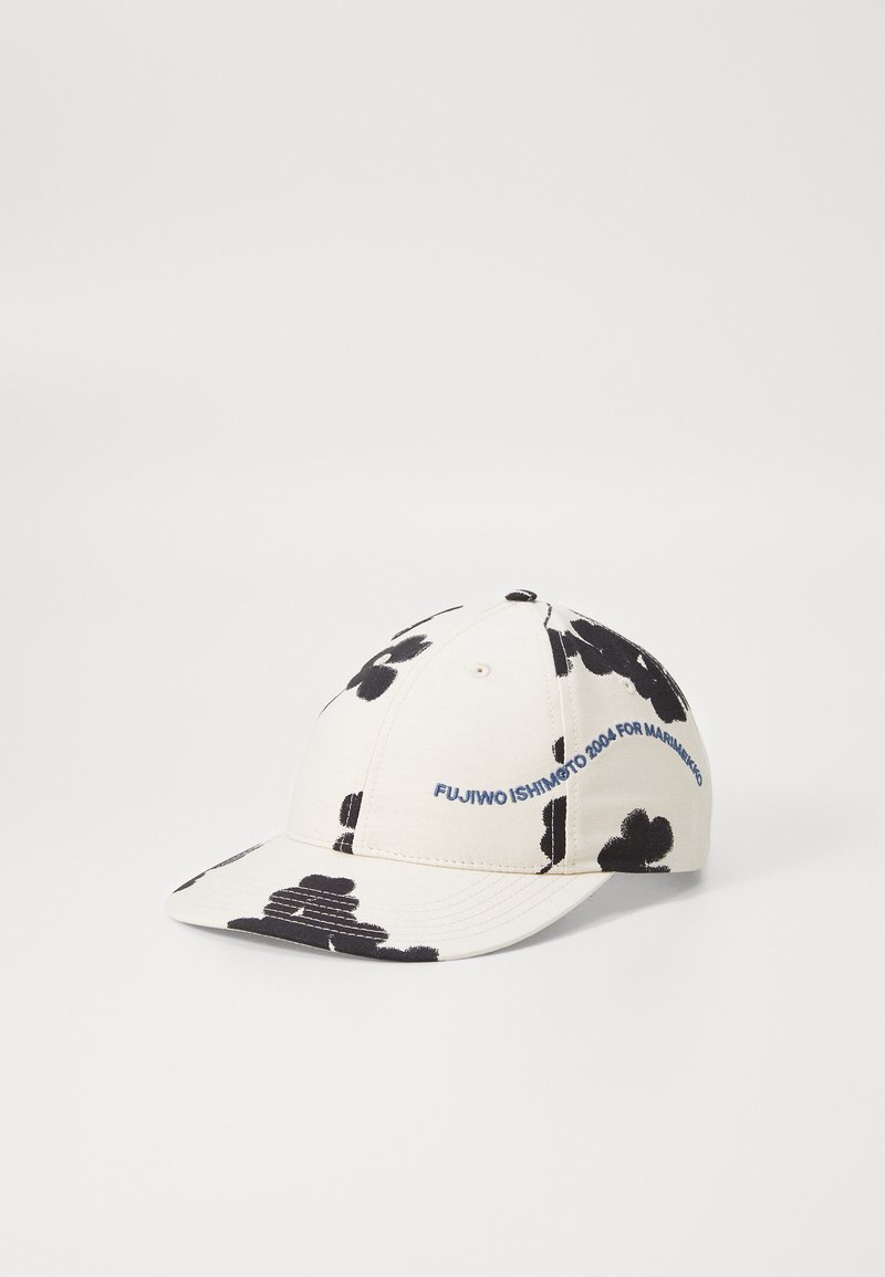 Marimekko - SULKU KETUNLEIPÄ - Cap - off white/black, Enlarge
