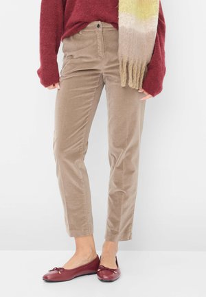 STYLE - Stoffhose - light walnut