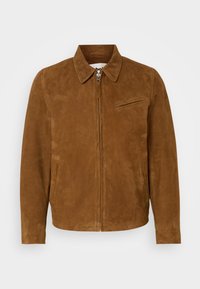 Leather jacket - rust