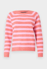 VMDOFFY LS O-NECK GA NOOS - Neule - dubarry/bon bon