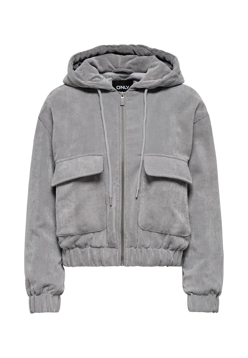 ONLY ONLSUVA PAD SHORT JACKET - Light jacket - plum kitten/grey ...