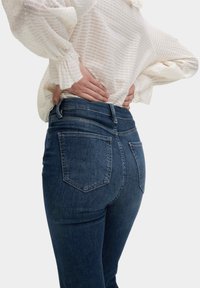 Marks & Spencer SLIM - Jean flare - medium indigo