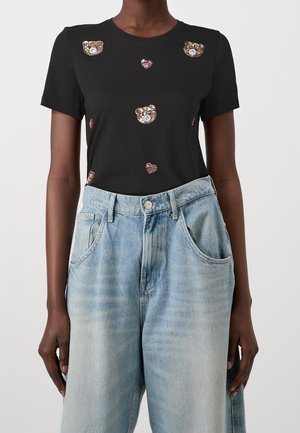 Camiseta estampada - black