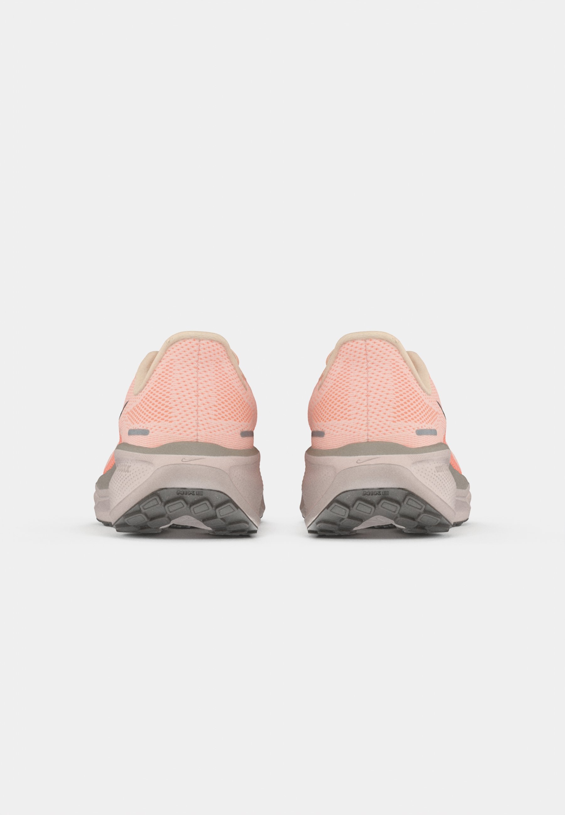 nike peach puff running shoes