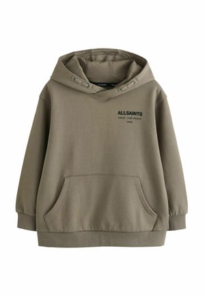 UNDERGROUND - Kapucnis pulóver - khaki green textured