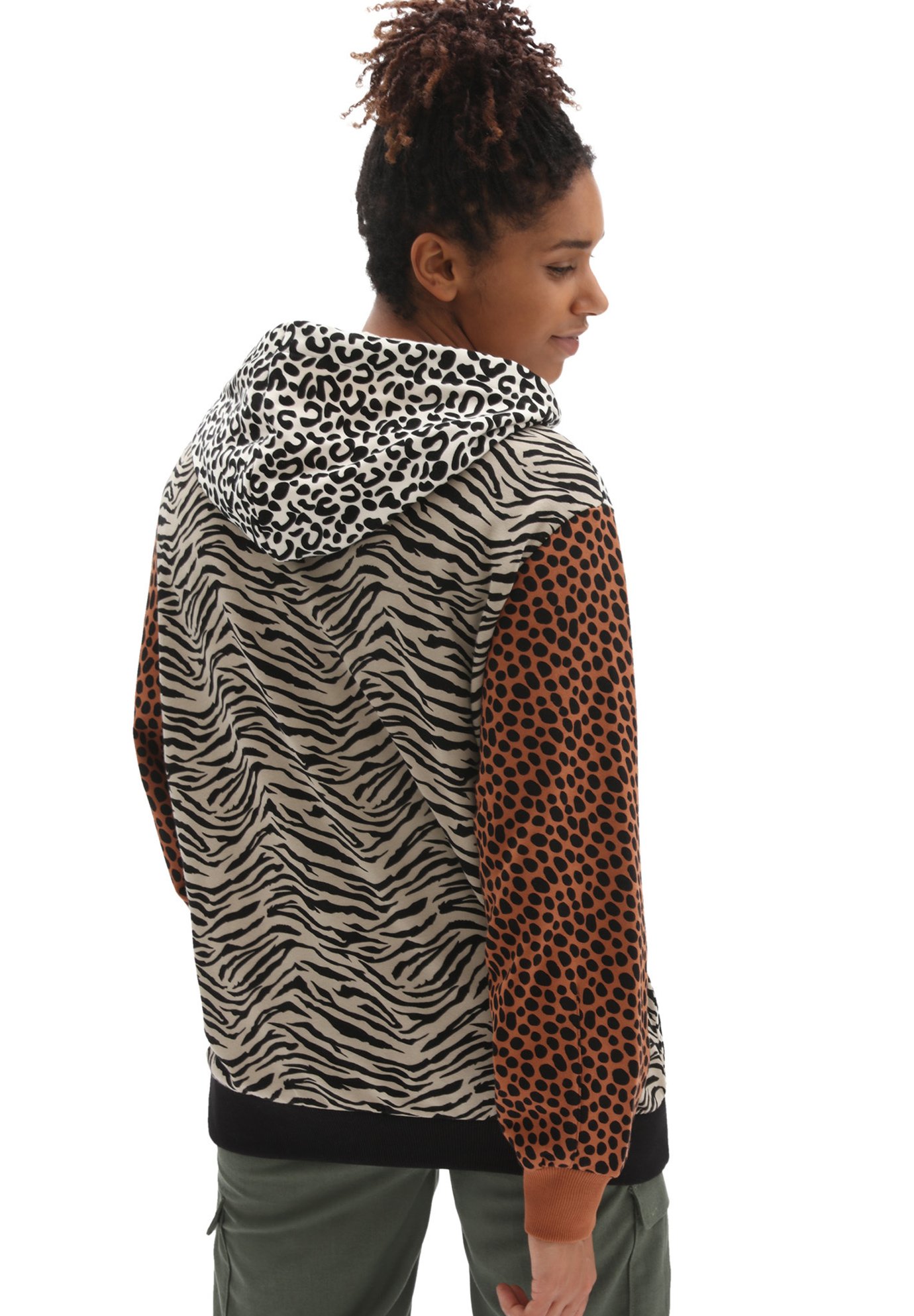 vans patchwork hoodie