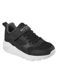 Skechers Sport UNO LITE ZELTON - Sneakers basse - schwarz weiß