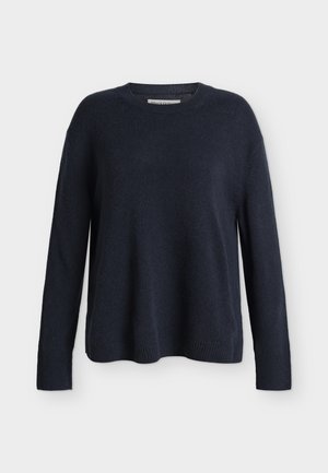 Marc O'Polo, PULLOVERS, LSL, ROUND-NECK, SLITS - Trui - martime blue
