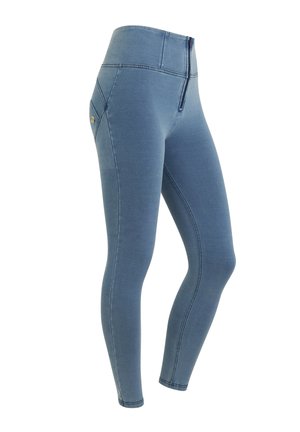 WR.UP® DENIM PUSH-UP - Housut - denim light blue-blue seams