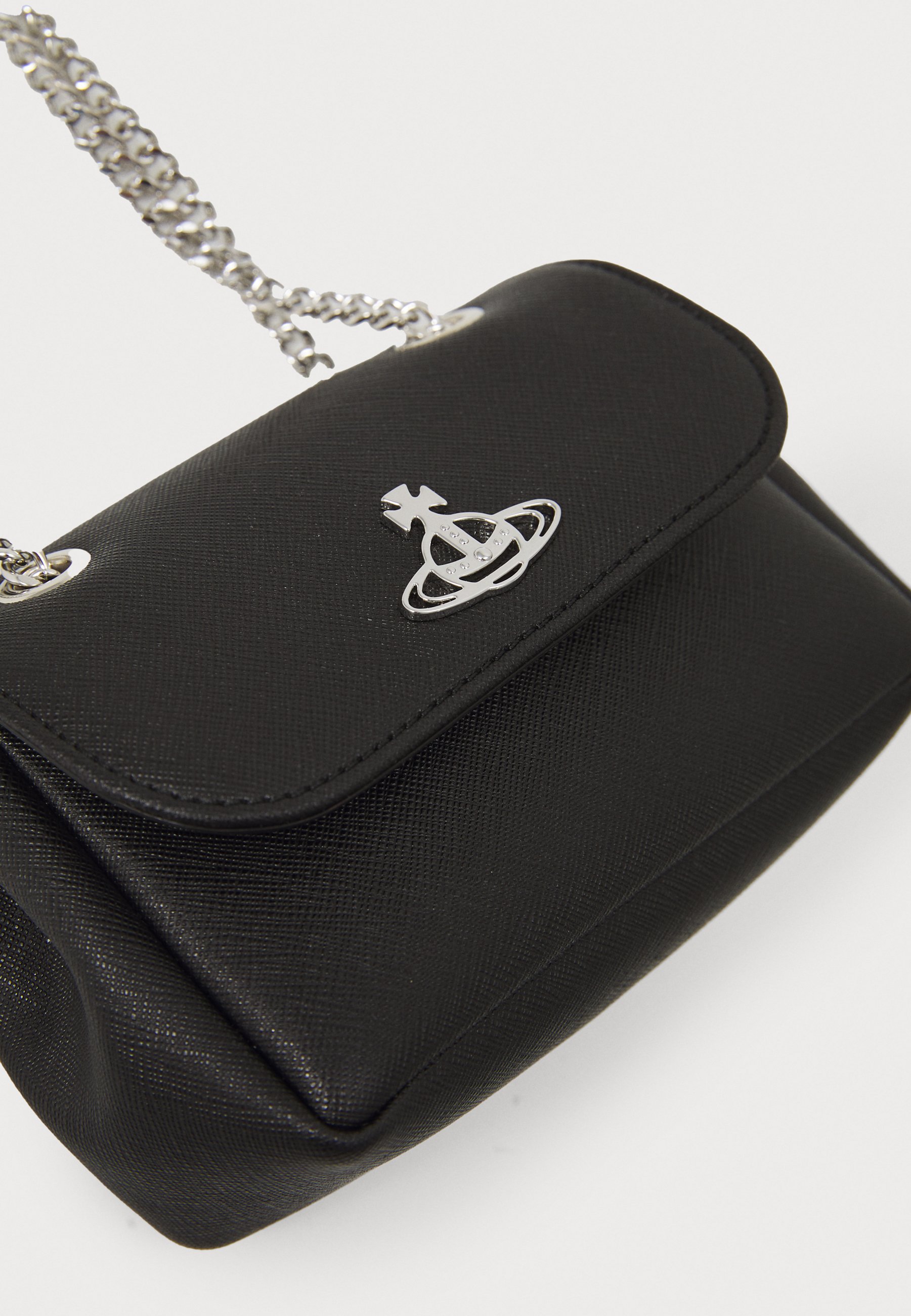 Vivienne Westwood SMALL PURSE CHAIN - Cross body bag - black