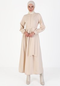 Modanisa REFKA  - Vestito lungo - light beige