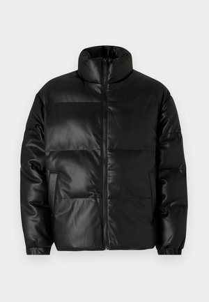 YOURTURN by Zalando PU PUFFER JACKET UNISEX - Winterjacke - black