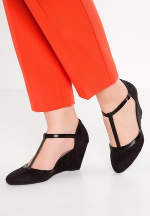 Anna Field Escarpins compensés - black