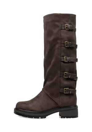LILLIAN - Botas con plataforma - marron