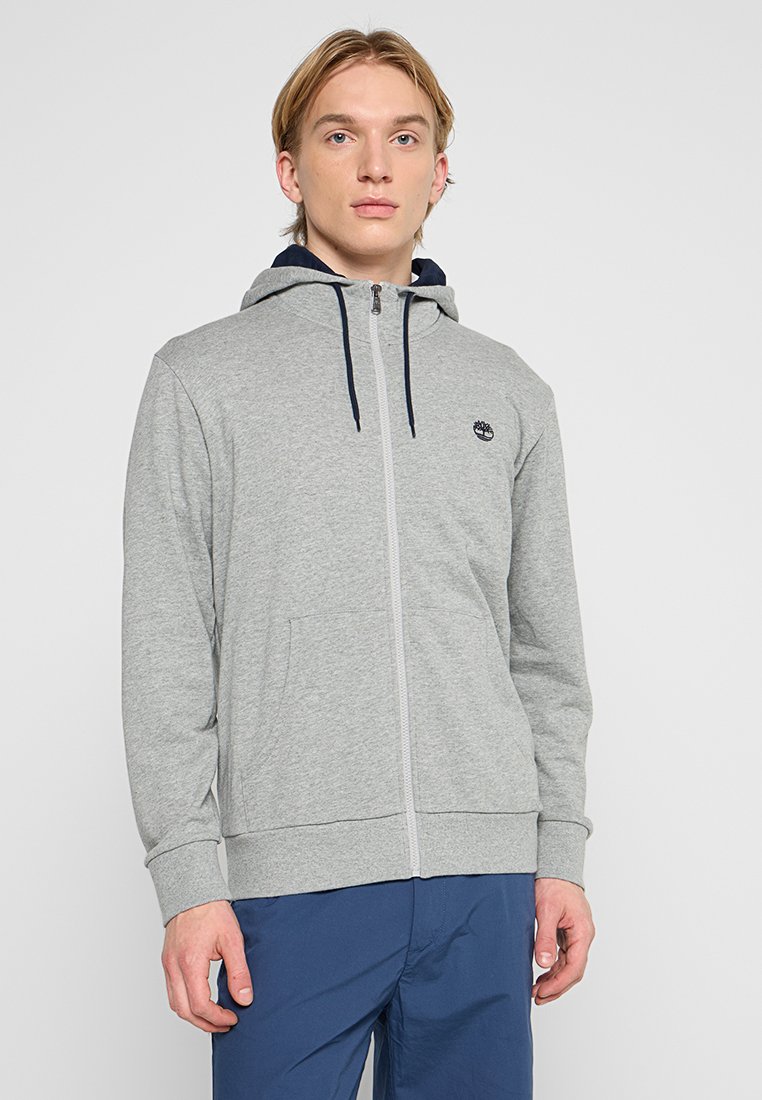 Timberland Sweater met rits lichtgrijs Timberland Sweater met rits lichtgrijs