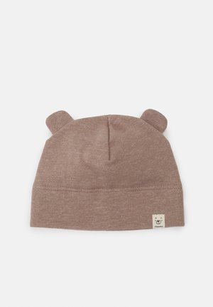 MINI BEAR BEANIE UNISEX - Gorro - braunmeliert