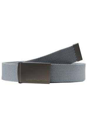 Urban Classics SINGLE - Belt - grey/silver