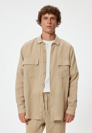 LONG SLEEVE  - Skjorta - beige