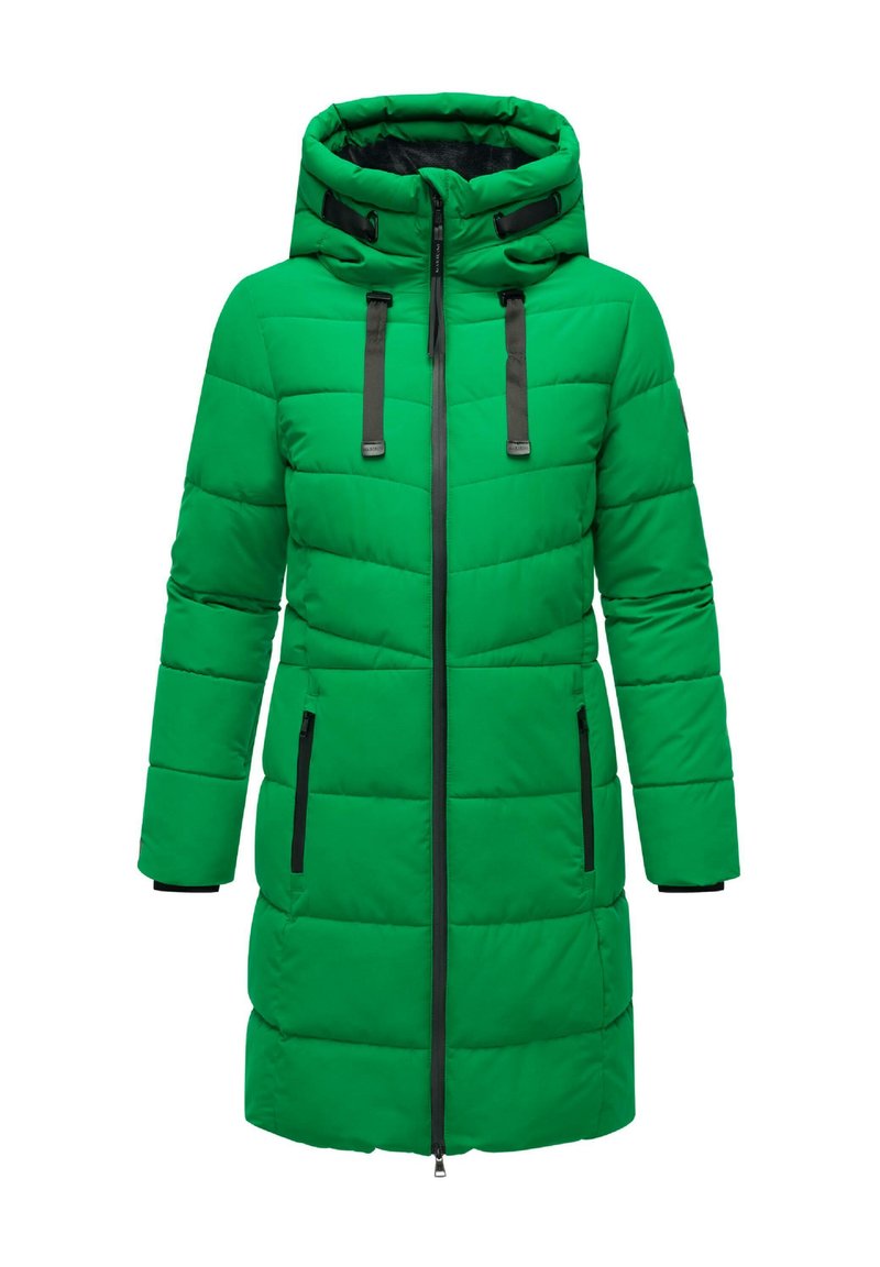 Marikoo Natsukoo - Wintermantel - smaragd green
