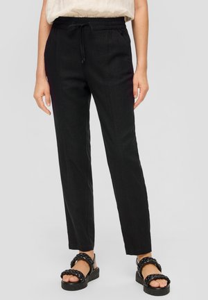 Pantalon classique - schwarz