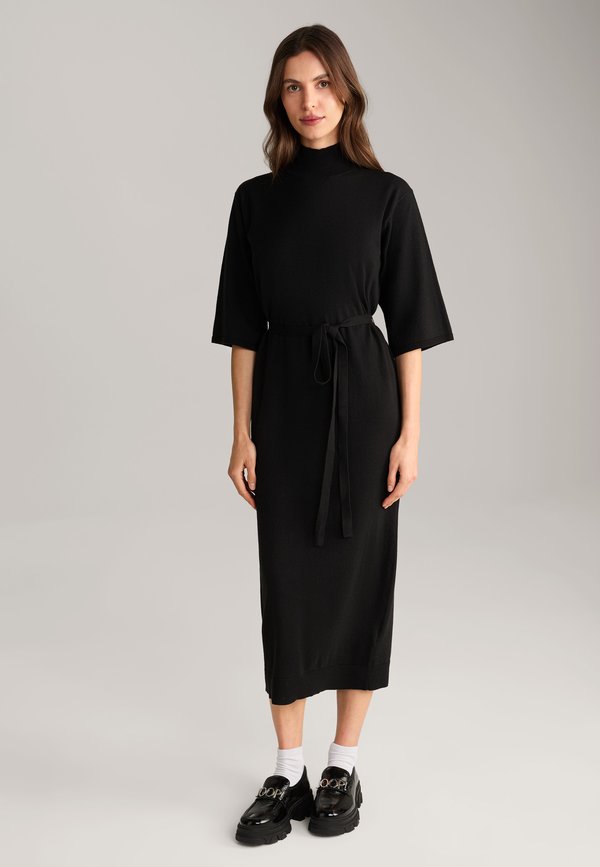 KLEA - Strickkleid - schwarz