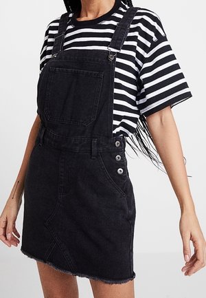 Robe en jean - black denim