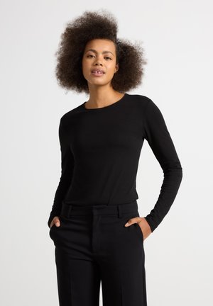 Maglietta a manica lunga - black
