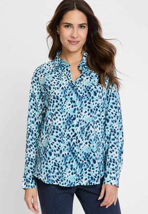 Hemdbluse - blau