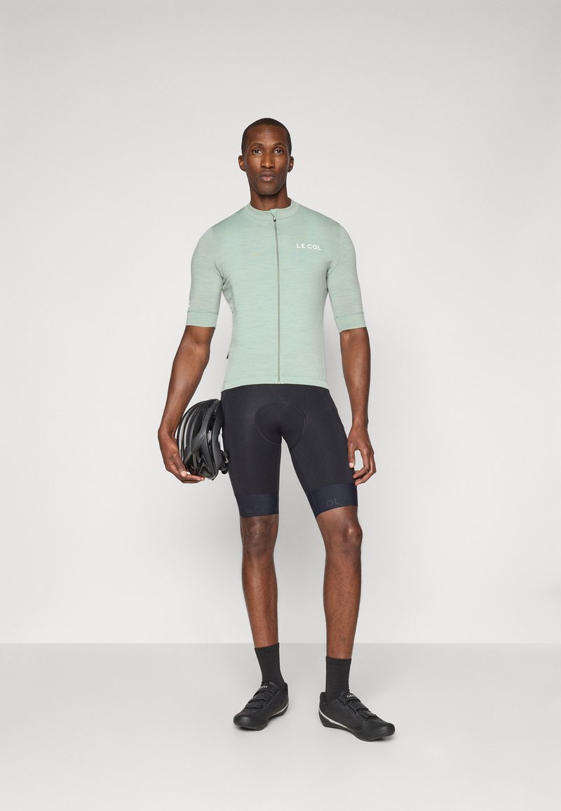 Maillot De Cyclisme Homme Manches Courtes - Tissu Respirant - 3 Poches Arrière - Bandes Réfléchissantes