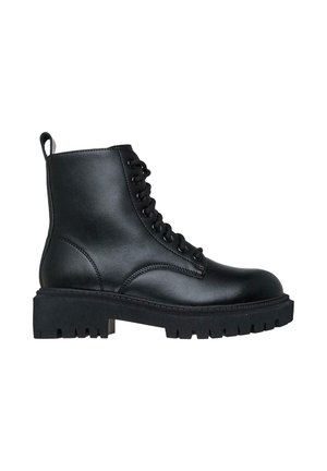 MODERN RUGGED - Botines con plataforma - black
