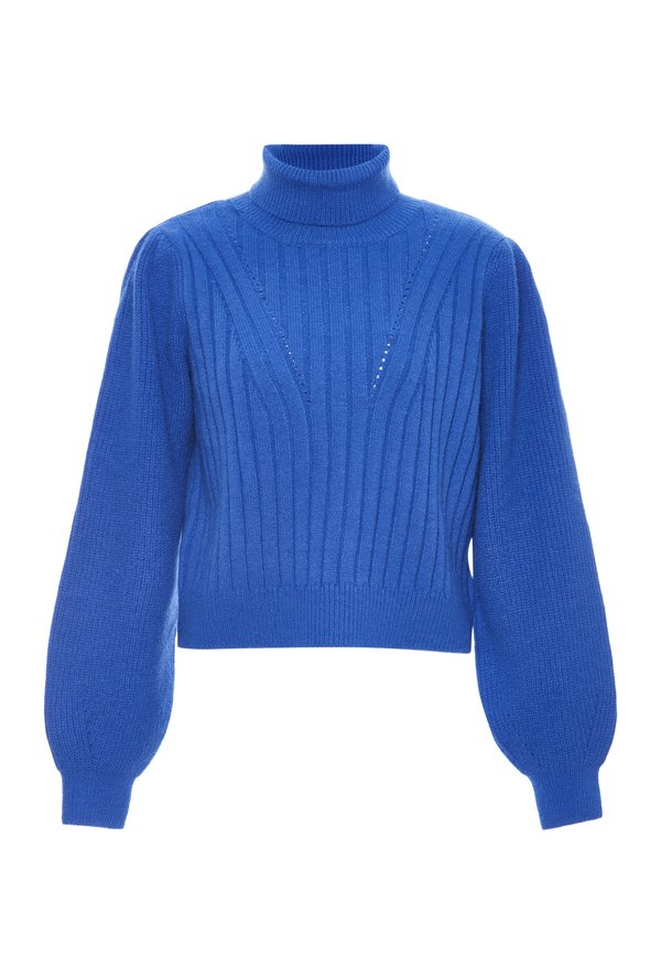 Strickpullover - blau