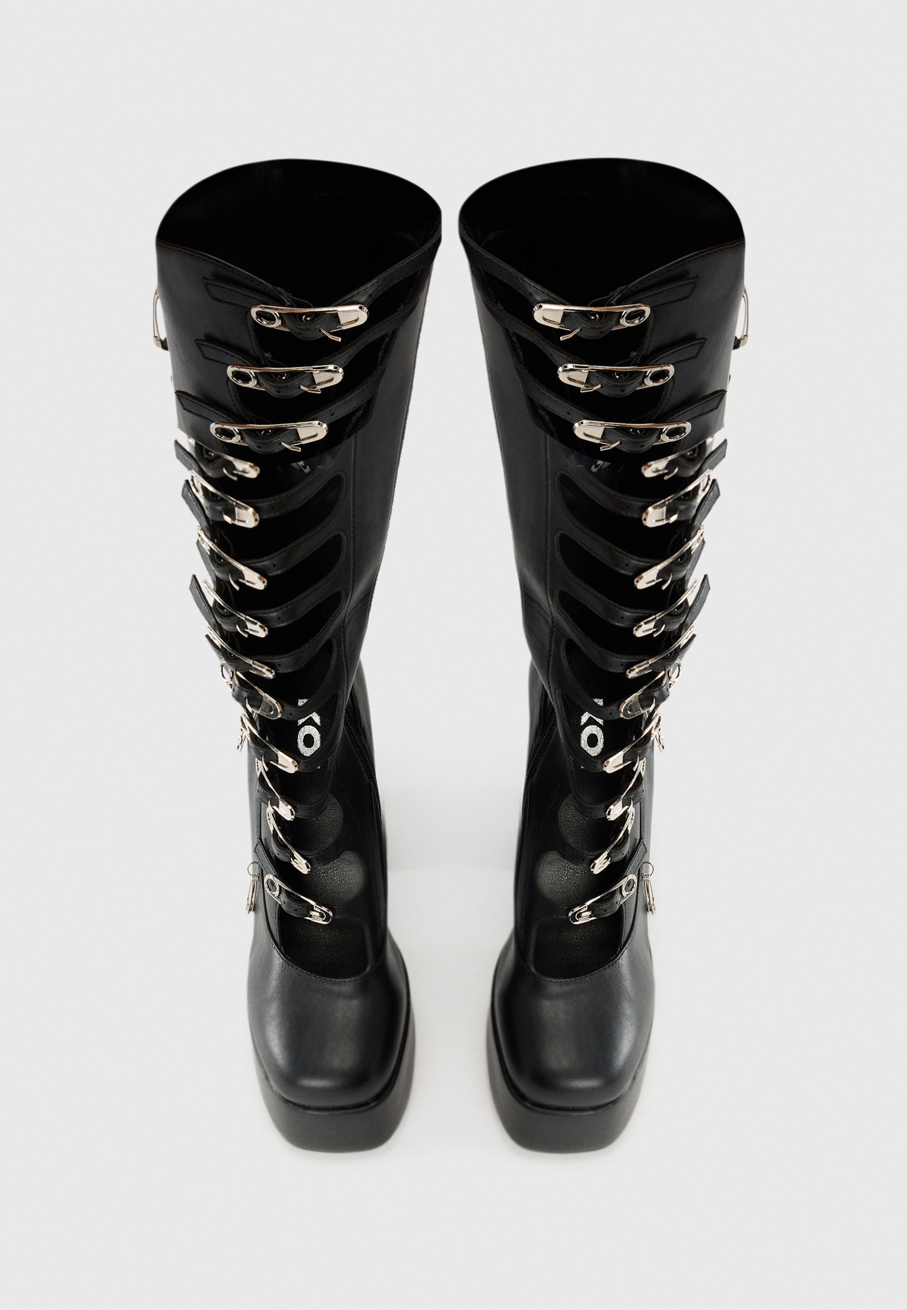 Koi Footwear RENEGADE SAFETY PIN - High heeled boots - black
