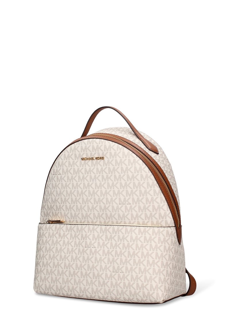 Michael Kors Cream and Brown Backpack with Gold Accents Michael Kors | Bags | Michael Kors Cream Backpack With Gold  main image 4